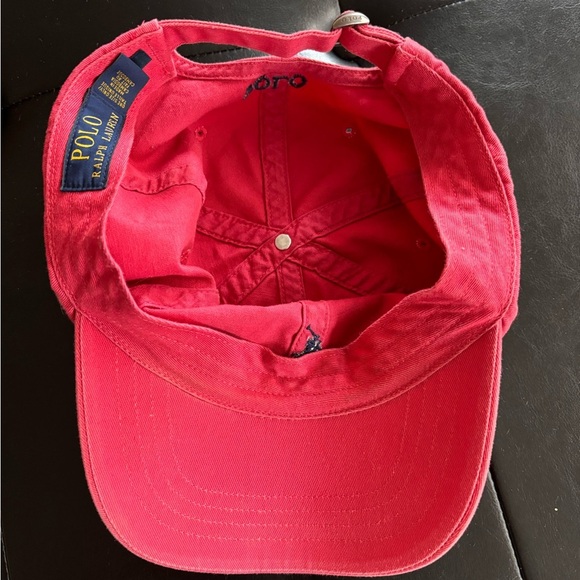 Ralph Lauren Vibrant Red Polo Cap - Picture 5 of 6